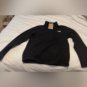 The North Face Black Quarter-Zip Fleece